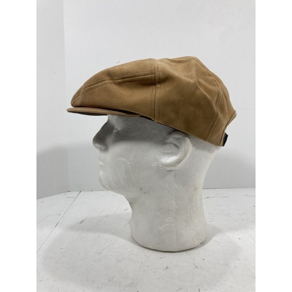 Vintage AMOCO Flat Cap Hat Faux Suede - Good Condition! - Picture 4 of 5